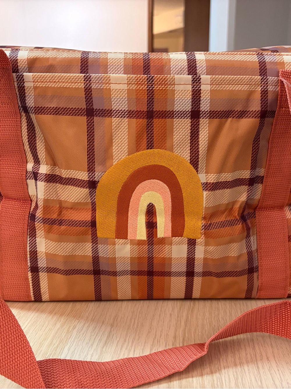 Thirty-one Fresh Market Thermal in Autumn Plaid cooler bag